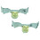 Harry Potter Quidditch Golden Snitch hiusklipsit Asusteet 4