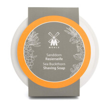 MHLE SHAVE CARE porseleinen schaal incl. Duindoorn Scheerzeep 65g