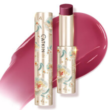 CATKIN Glossy Lip Balm Ultra Hydating Glow Lip Tinted Jelly Plump Melting Balm Shea Butter Repair Soothing For Dry Lips Dewy Finished 0.12 oz C03 VIOL