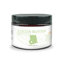 Termszetben csomagolt kakavaj (12 oz)  kzvetlenl a Shea Tree Ghanbl, Nyugat-Afrikbl szrmaz beszlltnktl  Termszetes kakamagokbl  H