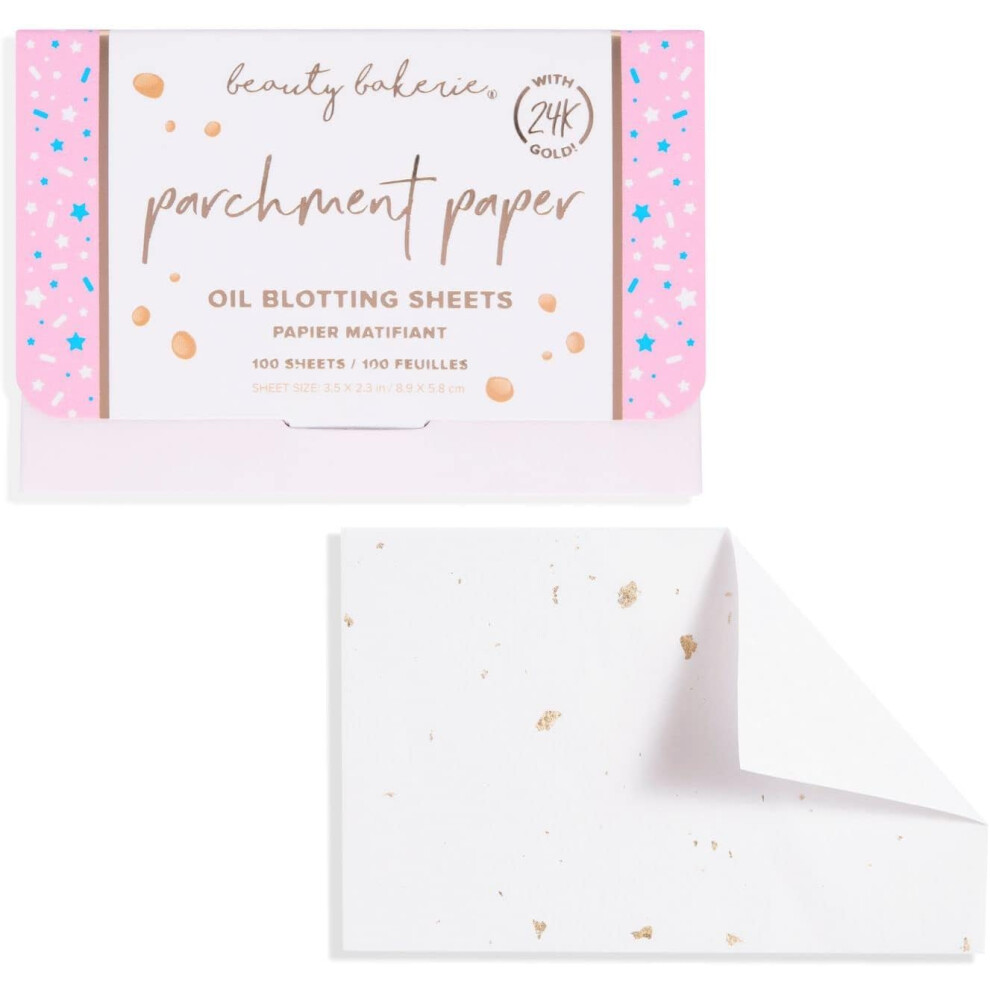Beauty Bakerie Parchment Paper Oil Blotting Sheets For Face Makeup Essentials For Oily Skin Blotting Papers For Face Oil Control Absorbing Sheets