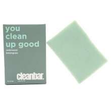 Cleanbar All-Natural Bar Soap - Je ruimt goed op - Cederhout Citroengras Eucalyptus en Rozemarijn Bar Zeep 4,5 oz
