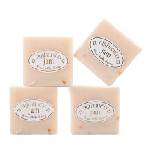 Maruomiki 4 stuks Thaise rijstzeep 65g originele badzeep handgemaakte zeep 8 stuks koude proceszeep 12 stuks rijstmelkzeep gezichtszeep cadeauzeep (4