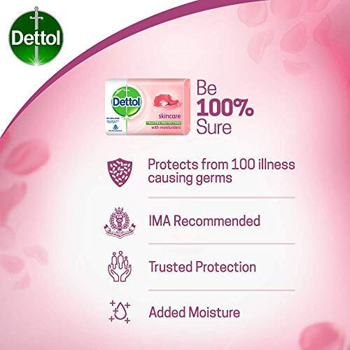 Dettol Dettol Hautpflegeseife, 125 g (4er-Pack) 2