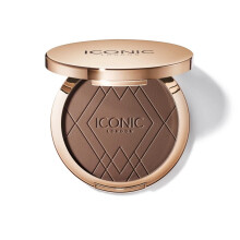 ICONIC LONDON Ultimate Bronzing Powder | Silky Powder Flawless Matte Finish Bronzer Tierversuchsfreies veganes Make-up (Rich Bronze) 0,59 oz