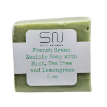 Seoul Naturals Franse groene zeolietzeep met munttheeboom en citroengras k beauty 5 oz