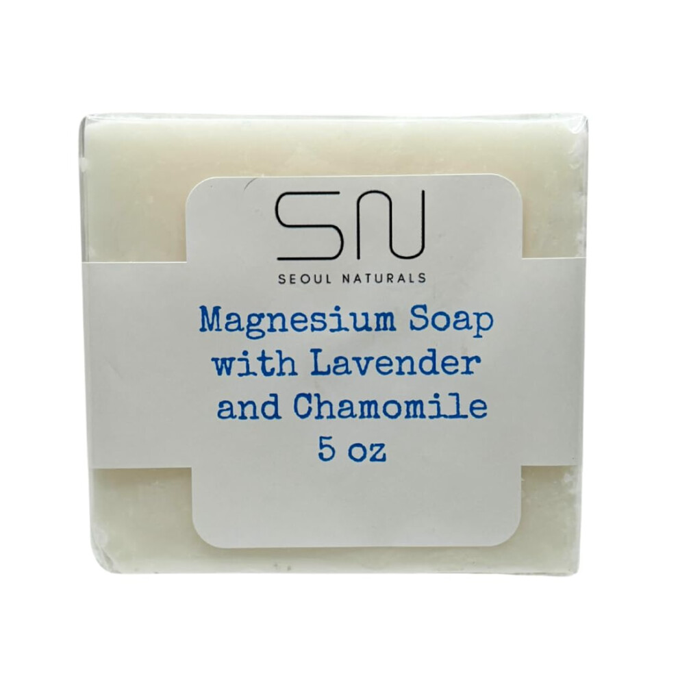 Seoul-Ceuticals Lavender Seoul Naturals Magnesium Soap With And Chamomile K Beauty 5 Oz