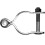 1-3/8"""" Chain Link Fence Gate Post Hinge - Only Fits 1-3/8"""" Outside Diameter Post/Pipe - Galvanized - Nut/Bolt Included (2 Pack) 3
