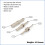 K20 TOOLS - Set p???e??a?e??? ?e ??e?d? Allen ?a? e?a?????? ?p?e??? - ?et???? 2 2.5 3 4 5 6 mm 3
