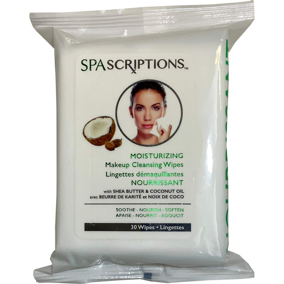 Regent Products Corp 30 Count Moisturizing Facial Wipes Makeup Removing