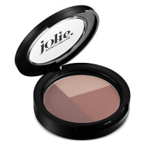 Jolie Cheek Contour Trio - Blush - Highlight - Contour - Matt finish - Gentle Formula - Vegansk (Pink)