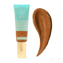 Juvia's Place I Am Magic Natural Radiance Foundation - 300Gabon - Full Coverage Liquid Foundation Makeup for Dry Mature Aging and Combination Skin
