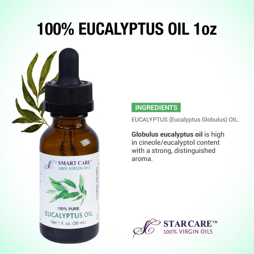 Star Care Olio 100% puro 1 oz (eucalipto) 2