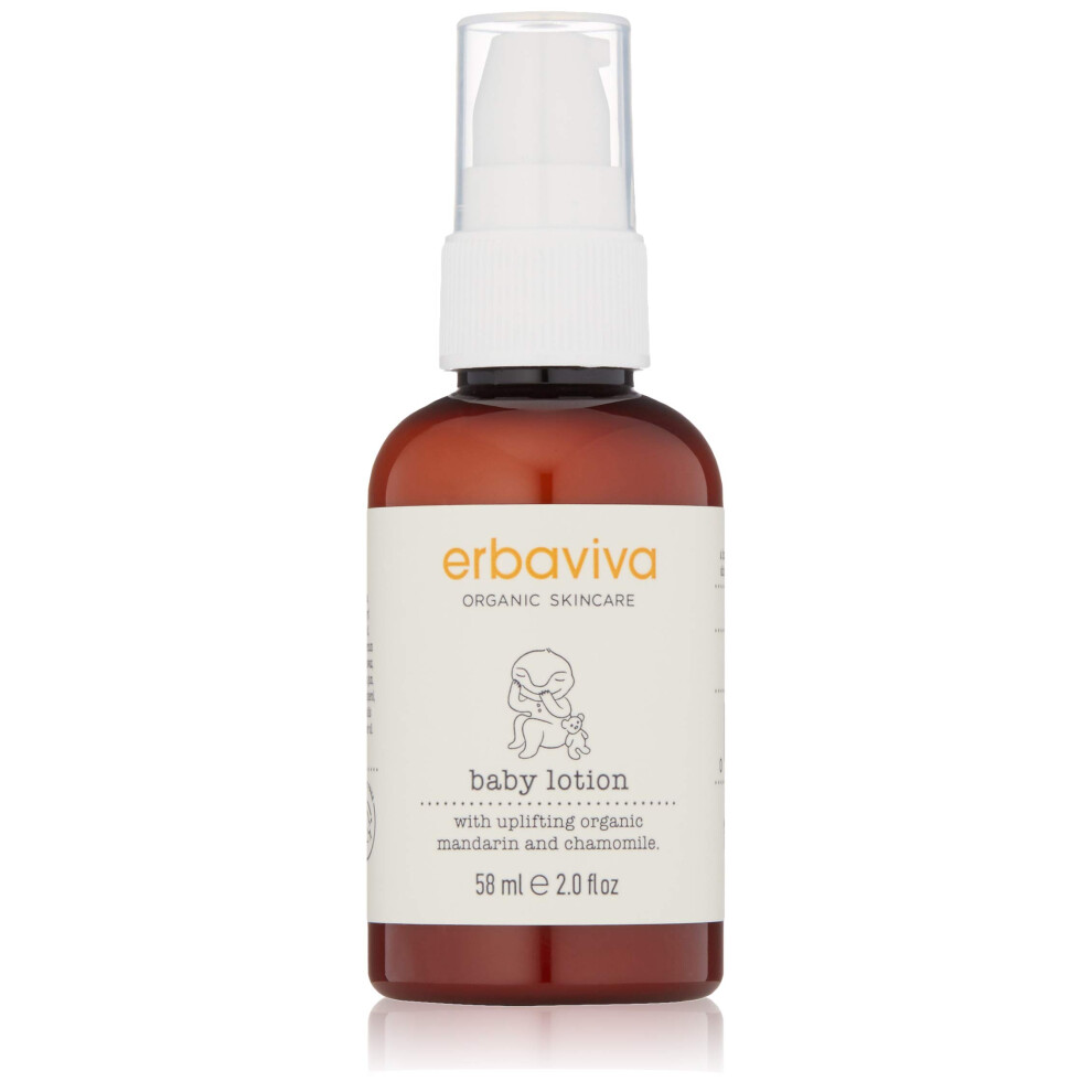Organic Baby Lotion 2 Fl Oz Erbaviva