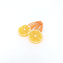 2 kpl Orange Slice Snap -hiusklipsit naisille tytöille otsatukka sivulle Hiusneulat Creative Barrettes -hiustarvikkeet