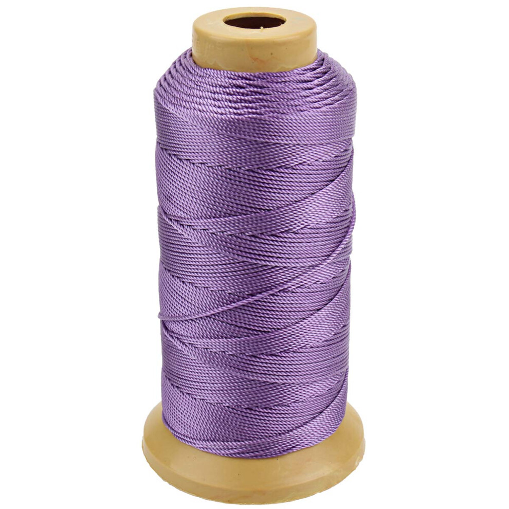 Twisted Nylon Line Twine String Cord For Gardening Marking Diy Projects Crafting Masonry (Purple 1Mm-656 Feet) 8002130864530