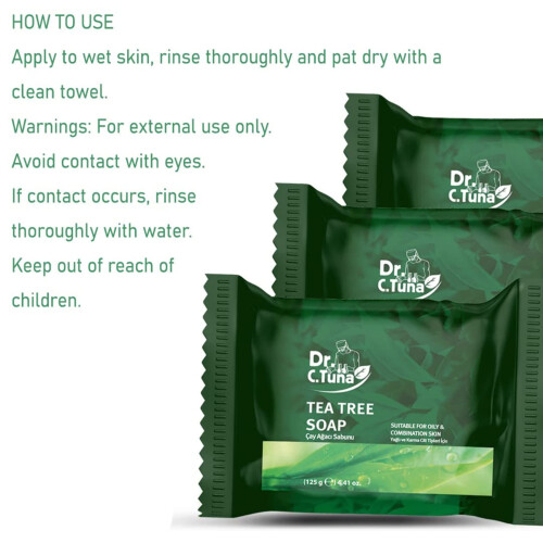 FARMASi Dr. C. Tonijn Tea Tree Zeep 125 g 2