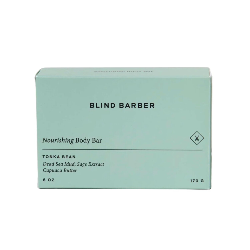 Blind Barber Nourishing Bar - Hydrating Body Bar Soap - Moisturizing Body Wash That Gently Cleanses & Leaves Skin Moisturized - Bar Soap For Men (6 Ou