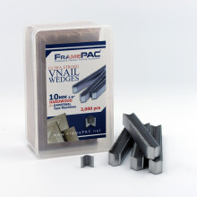 Chiodi a V FramePac per cornici in legno duro universale (UNI) 10 mm (3/8 di pollice) [confezione da 3000 chiodi a V impilati] - (per l'uso con c