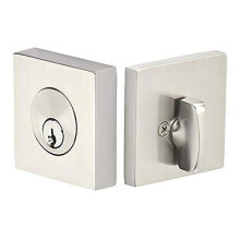 Emtek Hardware Deadbolt egyhengeres ngyzet alak tmr srgarz modern stlus C-kulcsnyls Modell: 8469 Szn: szatn nikkel (US15)
