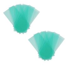 YCD 10-PACK automatick vmena ochrann cocky pri svarovn s promennm svetlem 3,8 x 2 palce (97 mm x 50 mm) pruhledn kryc cocka