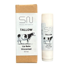 Seoul Naturals Tallow Lip Balm Unscented k beauty 0.5 oz