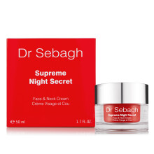 Cremă de față și gât, Dr Sebagh, Supreme Night Secret, Întărire, Noapte, 50 ml