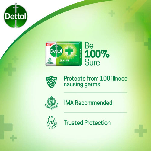 Dettol Dettol Badeseife Original, 125 g, 4er-Pack 2