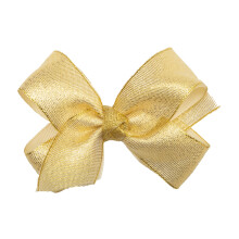 HAJRBOWS metl grosgrain masni lnyoknak, csoms tekercs kzepvel, klipszel minden korosztlyhoz s hajtpushoz, 5 hvelykes masni arany