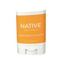 Native Sweet Peach & Nectar Travel Deodorant och Body Wash Set