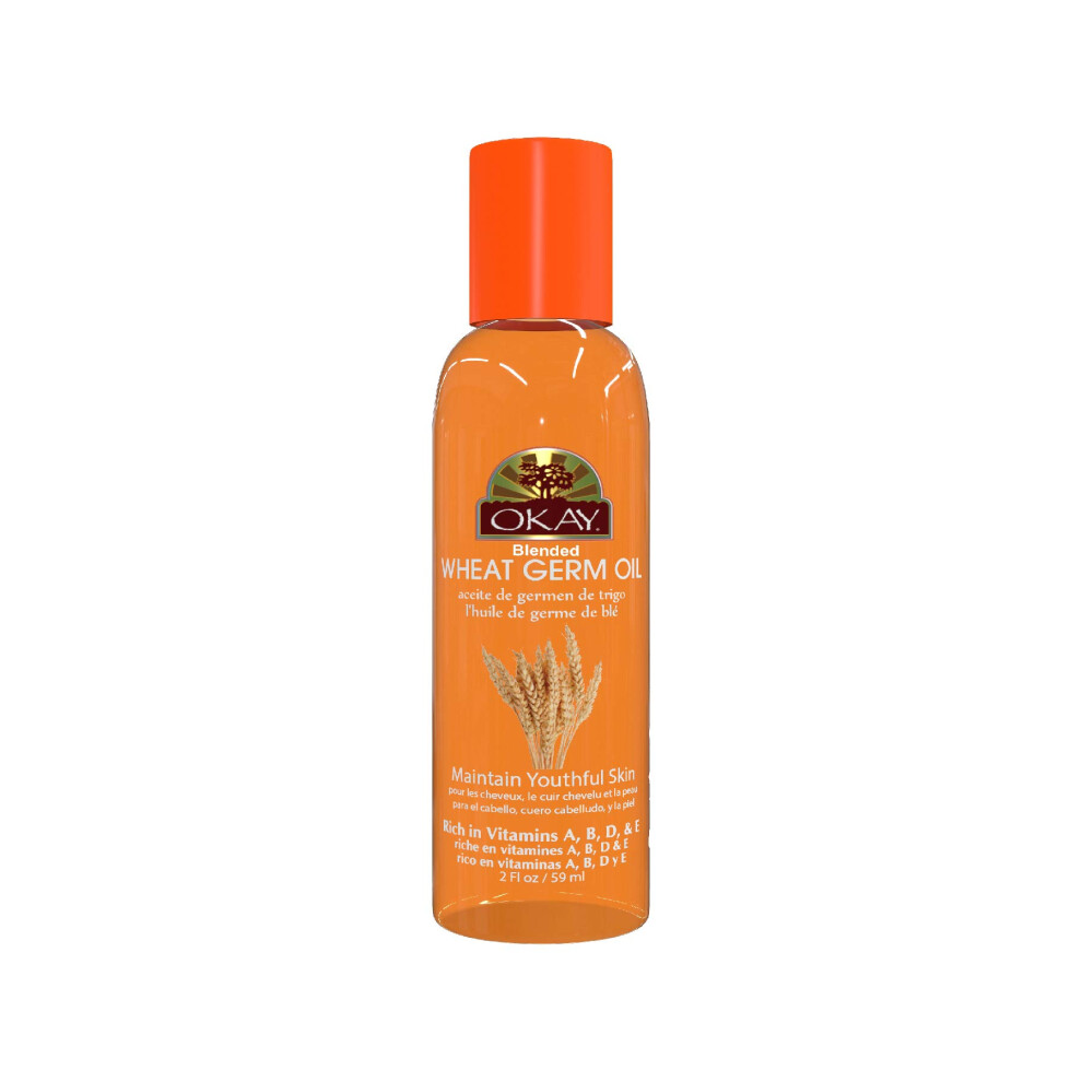 Okay Wheat Germ Oil For Hair And Skin Paraben Free 2Oz / 59Ml