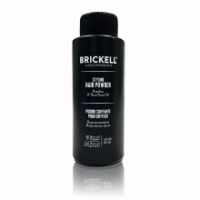 Brickell Men's Styling-Haarpuder für Männer schafft Volumen, natürliches und organisches, nicht fettendes Texturierungspulver, 18 g, parfümfrei