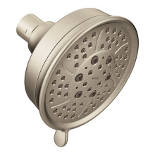 Moen 3638BN Showering Acc-Core Four Function 4.38-Inch Diameter Wallmount Showerhead Brushed Nickel