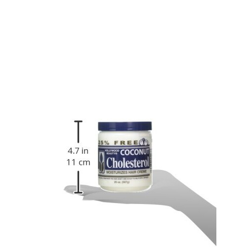 Hollywood Beauty Coconut Cholesterol  20 Oz   white 2