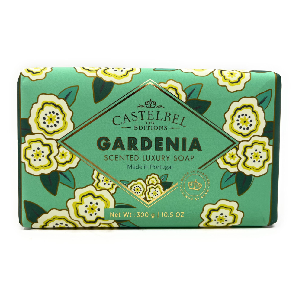 Castelbel Porto Castelbel Luxury Gardenia Fragranced Soap Bar 10.5 Oz Clear