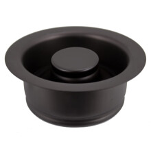 Westbrass D2089-12 Abfallentsorgungsflansch und -stopfen mit 3 Bolzen, ge lte Bronze, 1er-Pack