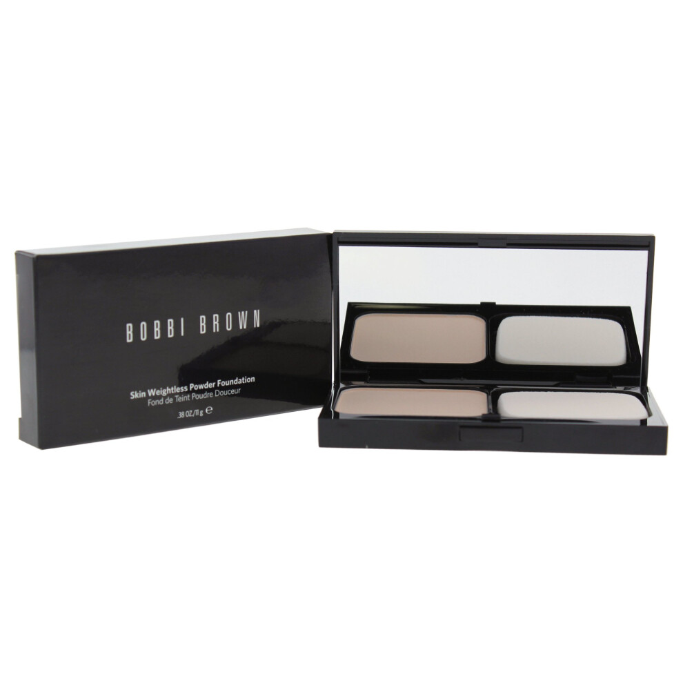 Bobbi Brown Skin Weightless Powder Foundation for Women  No.0 Porcelain  0.38 Ounce
