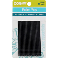 Conair Roller Pins Black 18 ea (3 db-os csomag)