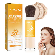 svnyi fnyvdo bellt pder SPF50 PA++ arcra hosszan tart olajkontroll fnyvdo ecset pder matt tltsz arcpder fnyvdo minden borre