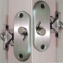 KAFENDA 90 Degree Door Lock 90 Degree Latch for Door Bifold Door Lock Bolt Latch Sliding barn Door Lock for Security Door Latch (2 Locks)