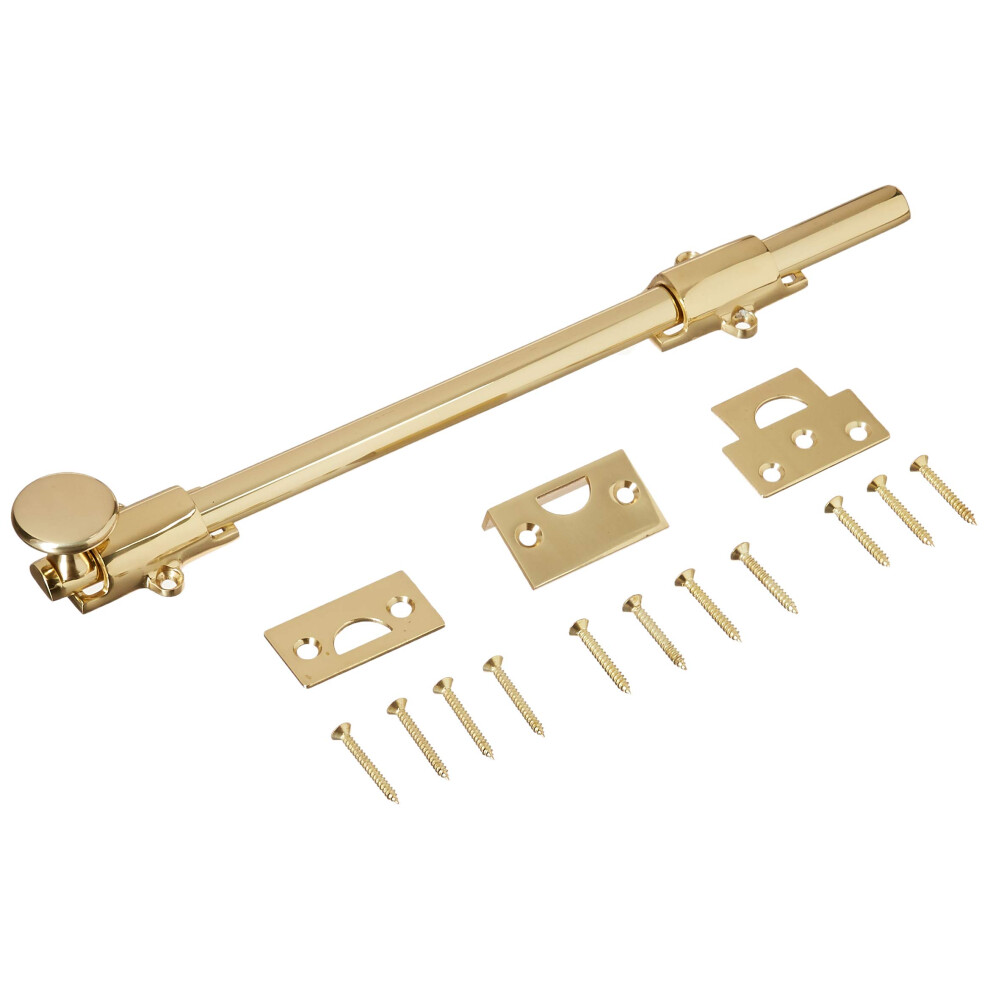 Deltana Ddb425u3 Dutch Door Bolt Heavy Duty Bright Brass 4"""" 760923256204