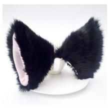 Cat Ears Hair Clips Fox Ears Barrettes Women Furry Fur Cat Headpiece Holiday Hair Pins Sweet Halloween Party Decoration Headband Anime Cosplay Co