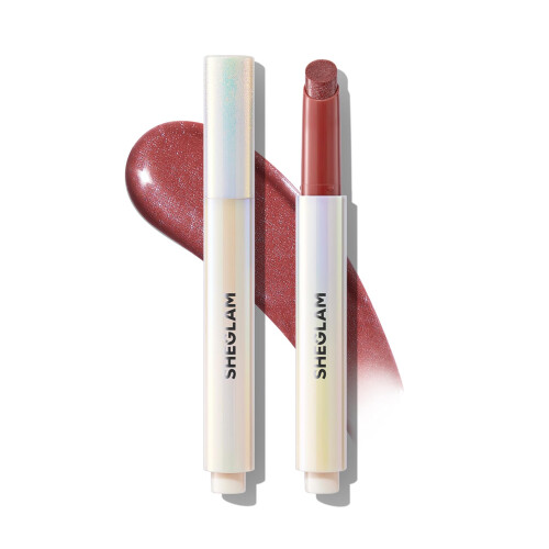SHEGLAM Pout-Perfect Moisturizing Solid Lip Gloss Shimmer Lip Plumper – First Crush