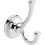 Delta 79735 Cassidy Double Towel Hook Bath Hardware Accessory in Polished Chrome 1