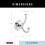 Delta 79735 Cassidy Double Towel Hook Bath Hardware Accessory in Polished Chrome 5