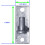 Wall Mount Flat Back Chain Link Fence Gate Hinge - 5/8 Hinge Pin 1 Pack Silver 2