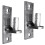 Jake Sales Wall Mount Flat Back Chain Link Fence Gate Hinge - 5/8 Hinge Pin 2 Pack 1