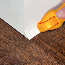 InstaTrim endeh?tter - 10 hvide 3/4"""" brede caulk strip endeh?ttestykker - trim til hj?rner - kan males