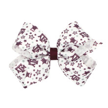 Divine Creations lnyok egyetemi tmj jtknapi logja Nyomtatott hajmasni a Wee Ones-tl WeeStay klippen Classic Grosgrain Classic Grosgrain Mediu