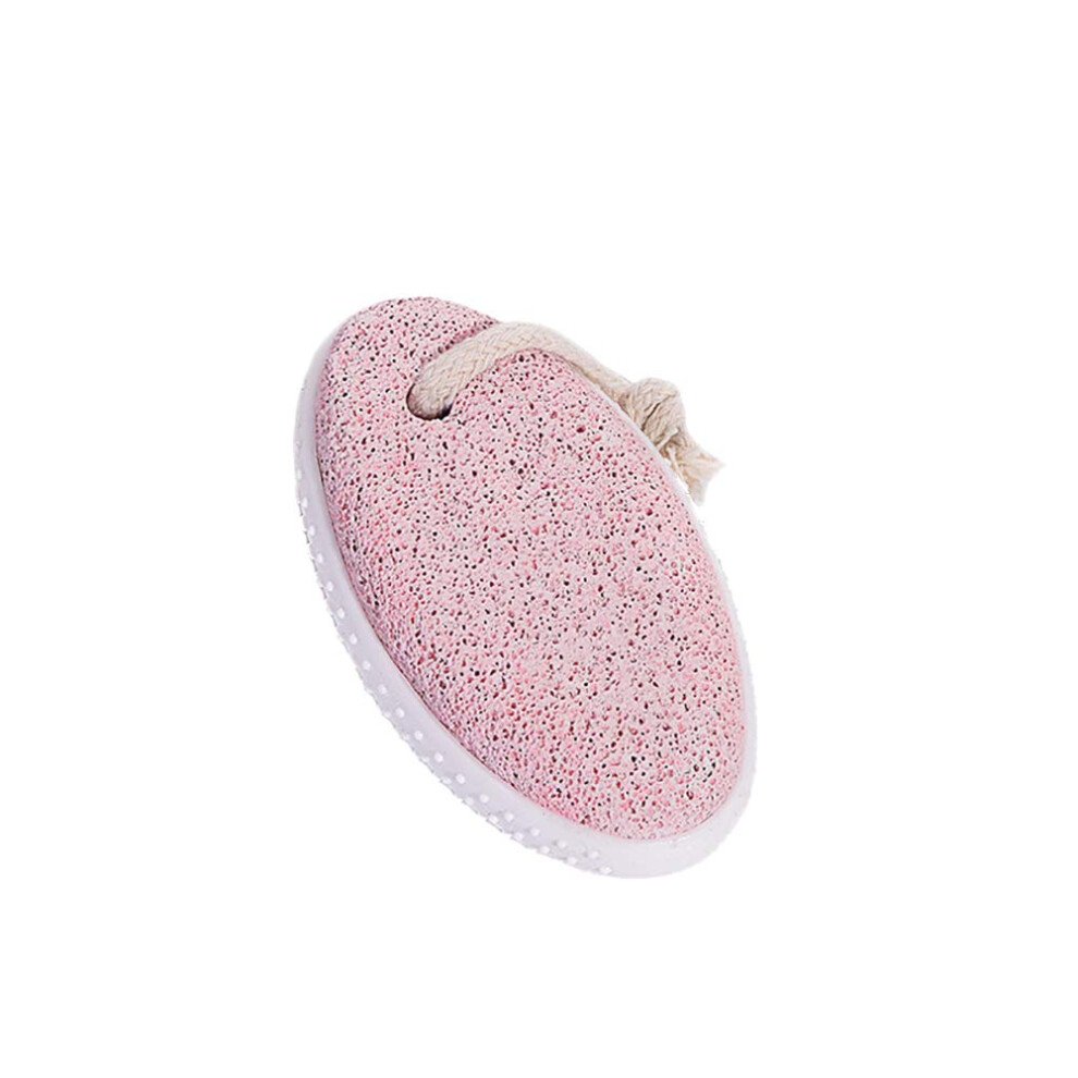 Cchude 1 Pcs Pink Double Side Natural Pumice Stone Foot Callus Scrubber Corn Remover Foot Grinding Stone